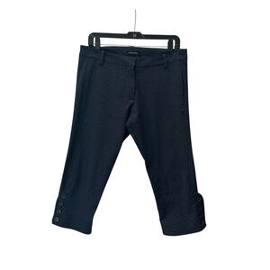 Ann Everett Blue Cropped Capri Pants Size 4(Size Tag Missing)